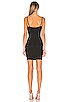view 3 of 3 Domino Mini Dress in Black