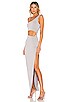 Erla Cutout Maxi Dress, view 2 of 3, click to view large image.