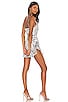 view 3 of 3 Kina Mini Dress in White Leopard