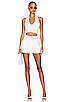 view 4 of 4 Janice Cargo Short in White