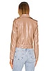 view 4 of 5 Giovanna Moto Jacket in Tan