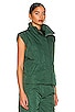 view 3 of 5 Trish Puffer Vest in Forest Green
