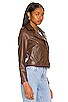 view 3 of 5 Kailey Moto Jacket in Brown