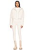 view 5 of 5 Rania Cropped Jacket in Bone