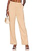 view 1 of 4 Vivian Straight Leg Pant in Tan
