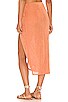 view 3 of 4 Corinne Twisted Maxi Skirt in Terracotta