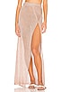 view 1 of 5 Keva Wrap Maxi Skirt in Bronze