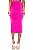Tiffani Ruched Midi Skirt, view 3, click to view large image.