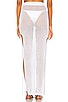 view 3 of 4 Yael Knit Maxi Skirt in White
