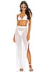 view 4 of 4 Yael Knit Maxi Skirt in White