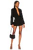 view 4 of 4 Tracie Collared Romper in Black