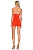 view 3 of 3 Alessia Ruched Tie Romper in Poppy