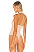 view 4 of 5 Candice Halter Bodysuit in Nude