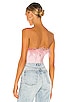 view 3 of 4 Ramona Bustier Top in Blush