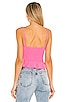 view 3 of 4 Cadence Ruffle Cami Top in Hot Pink