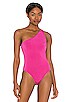 view 2 of 5 Sammy Strap Back Bodysuit in Pink