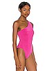 view 3 of 5 Sammy Strap Back Bodysuit in Pink