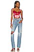 view 4 of 4 Denise Tie dye Top in Pink