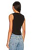 view 3 of 4 Jayda Lace Up Top in Black