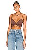 view 1 of 4 DALIAH トップ in Brown
