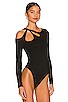 view 3 of 5 Yesenia Twist Bodysuit in Black