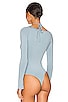 view 4 of 5 Storme Bodysuit in Dusty Blue