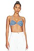 view 2 of 5 Demi Crop Jacket Set in Blue Wash
