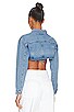 view 4 of 5 Demi Crop Jacket Set in Blue Wash