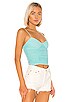 view 2 of 4 Bonita Ruched Cami Top in Light Blue