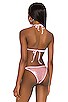 view 3 of 5 Chantell Sequin Bikini Top in Pink