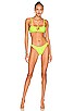view 4 of 4 Noemi Bikini Bottom in Neon