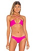 view 1 of 4 Zana Bikini Top in Pink
