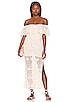 view 1 of 3 Iluka Crochet Midi Dress in Cream