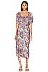 view 1 of 3 Last Drinks Bias Midi Dress in Evening Floral