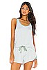 Ruched PJ Tank, view 1 of 4, click to view large image.