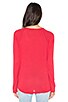 Slub Buttoned Long Sleeve Top, view 3, click to view large image.