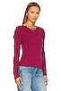 view 2 of 4 Ingrid Long Sleeve Top in Mulberry
