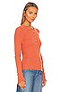 view 2 of 4 LAYTON HENLEY 탑 in Burnt Orange