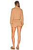 view 3 of 3 Funnel Neck Romper in Camel