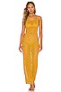 Jamaica Crochet Maxi Dress, view 4 of 4, click to view large image.
