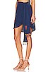 view 3 of 5 Selena Mini Skirt in Midnight