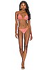 Lambada Triangle Bikini Top, view 4, click to view large image.