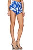 view 2 of 3 Blue Jasmine Shorts in Blue Fresh Floral