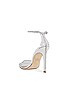 view 3 of 5 Glam 100 Strap Pump in Clear & White