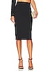 view 1 of 4 FALDA MIDI SLIM in Black