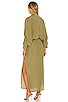 view 3 of 3 Plunge Dress in Amazon Green