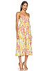 En-Flowered Midi Dress, view 2 of 3, click to view large image.