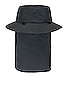 view 3 of 5 Flyweight Bucket Hat in Asphalt Grey & Black