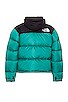 view 3 of 5 1996 Retro Nuptse Jacket in Porcelain Green