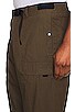 view 6 of 6 Ripstop Cargo Easy Straight Pant in Military Olive